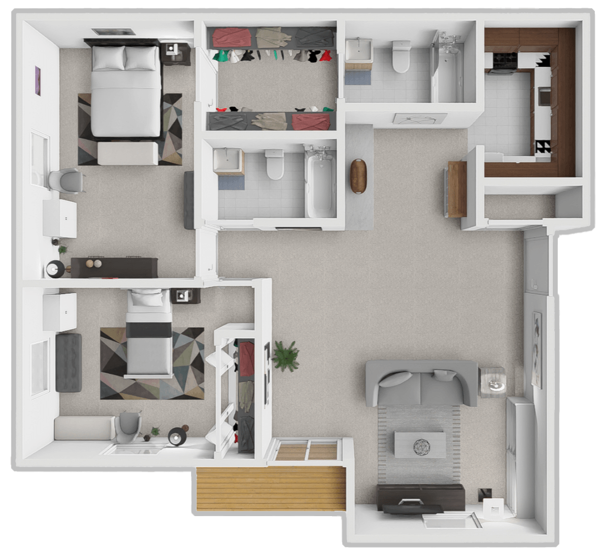 Cedar floor plan